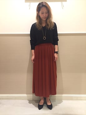 chiakiさん（レディース・161cm）の秋コーディネート