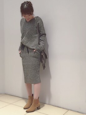 「VINCA（ヴィンカ）のアイテム」を使った、naaaさん（レディース・162cm）の秋コーディネート