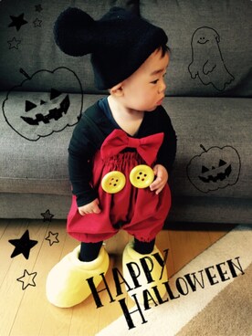「Halloween 2015」｜HARUTAさん（キッズ・70cm）の秋コーディネート