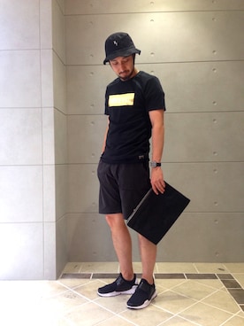 「TMT（ティーエムティー）のアイテム」を使った、nano・universe 福岡 STAFFさん（メンズ・178cm）の夏コーディネート