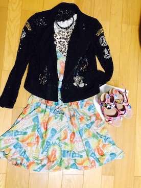 「アイテム（ブレスレット）」を使った、りさん（レディース・153cm）の秋コーディネート