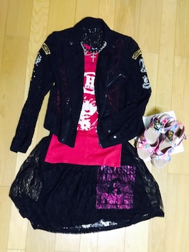 「アイテム（タンクトップ）」を使った、りさん（レディース・153cm）の秋コーディネート