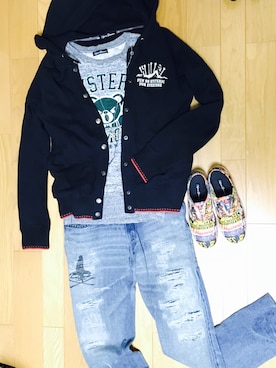 りさん（レディース・153cm）の秋コーディネート