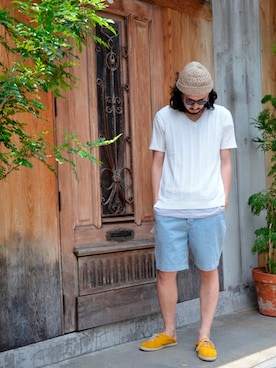 Iroquois/イロコイさん（メンズ・176cm）の夏コーディネート