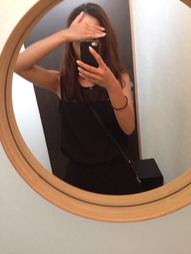 「KOBE LETTUCE（コウベレタス）のアイテム（つなぎ/オールインワン）」を使った、江里さん（レディース・161cm）の夏コーディネート