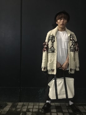 「ISABEL MARANT（イザベルマラン）のアイテム」を使った、HIROMIさん（メンズ・160cm）の秋コーディネート
