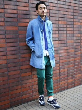 プレス樋口さん（メンズ・186cm）の春コーディネート