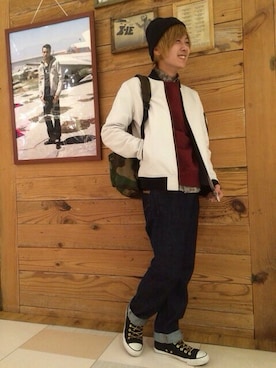 りいちさん（メンズ・168cm）の冬コーディネート