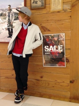 りいちさん（メンズ・168cm）の冬コーディネート