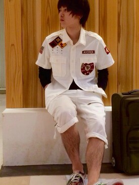 りいちさん（メンズ・168cm）の春コーディネート