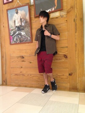 りいちさん（メンズ・168cm）の夏コーディネート