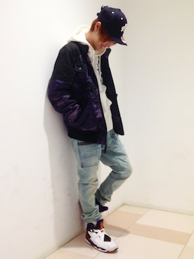 りいちさん（メンズ・168cm）の冬コーディネート