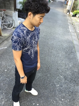 「中目黒」｜kaiさん（メンズ・184cm・20代）の秋コーディネート
