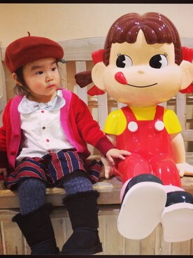 ぽんちゅうさん（キッズ・80cm）の冬コーディネート
