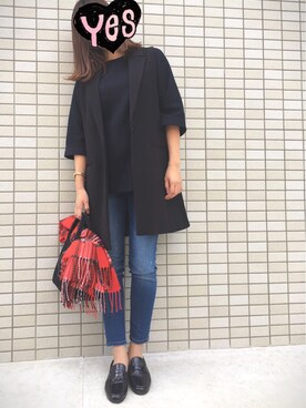 なるさん（レディース・160cm）の秋コーディネート