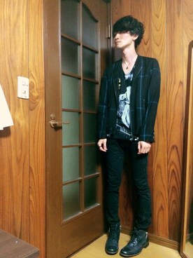 「rovtski」｜「アイテム（ブーツ）」を使った、わっきーさん（メンズ・170cm）の夏コーディネート