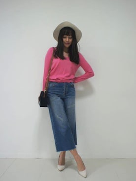 はらだゆかさん(レディース・160cm)の冬コーディネート