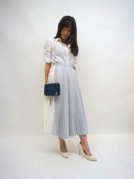 はらだゆかさん（レディース・160cm）の春コーディネート