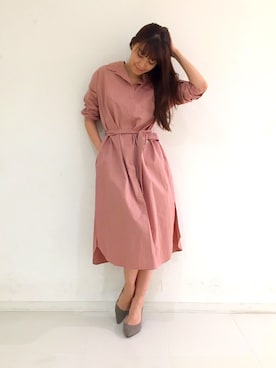 「DRWCYS（ドロシーズ）のアイテム」を使った、はらだゆかさん（レディース・160cm）の夏コーディネート