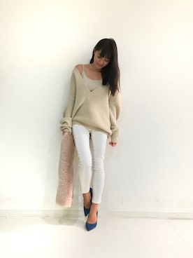 はらだゆかさん（レディース・160cm）の秋コーディネート