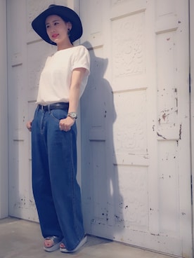 「wegotee」｜ともちんさん（レディース・155cm）の夏コーディネート