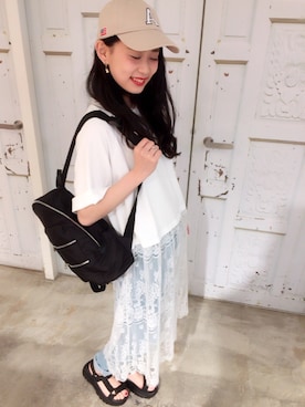 ともちんさん（レディース・155cm）の夏コーディネート