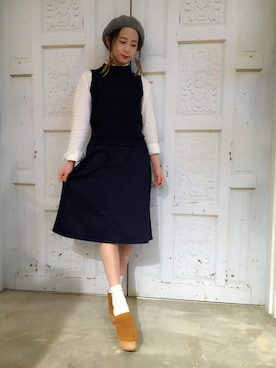 「WEGO（ウィゴー）のアイテム（アクセサリー）」を使った、ともちんさん（レディース・155cm）の秋コーディネート