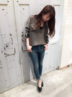 ともちんさん（レディース・156cm）の春コーディネート