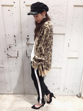 「WEGO（ウィゴー）のアイテム（キャスケット）」を使った、ともちんさん（レディース・156cm）の秋コーディネート