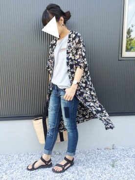 ayumiさん（レディース・154cm）の春コーディネート