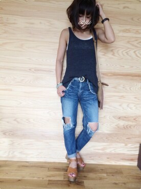 ayumiさん(レディース・154cm)の夏コーディネート