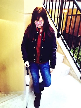 Kyonさん（レディース・155cm）の冬コーディネート