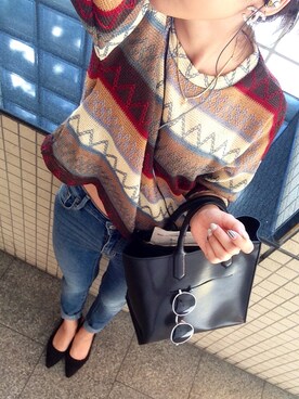 MIYAMOTO MANAMIさんのコーディネート