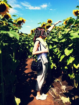 おかだ*さん(レディース・170cm)の夏コーディネート