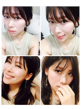 「アイテム（ピアス（両耳用））」を使った、岩谷 英里子さん（レディース・169cm・20代）の夏コーディネート