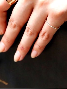 「リング」｜岩谷 英里子さん（レディース・169cm）の秋コーディネート