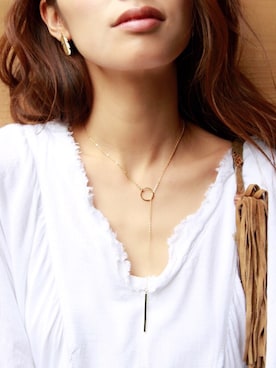 「beach」｜岩谷 英里子さん（レディース・169cm）の春コーディネート