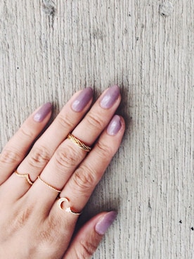 「リング」｜岩谷 英里子さん（レディース・169cm）の春コーディネート