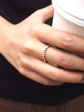 「リング」｜岩谷 英里子さん（レディース・169cm）の秋コーディネート