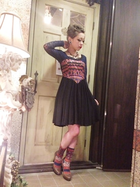 Grimoire 小川かおりさんのコーディネート