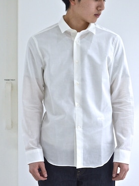 「URU（ウル）のアイテム（パンツ）」を使った、iguchi_ffcさん（メンズ・171cm）の春コーディネート