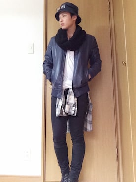 「JIL SANDER（ジルサンダー）のアイテム（その他）」を使った、Akiさん（メンズ・166cm）の秋コーディネート