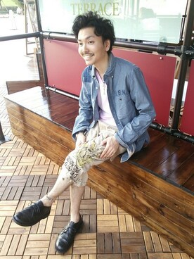 みずかみさん（メンズ・163cm）の夏コーディネート