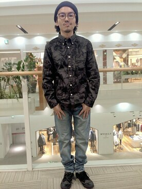 みずかみさん（メンズ・164cm）の秋コーディネート