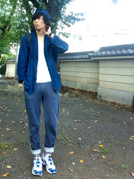 ばりのすけさん（メンズ・181cm）の冬コーディネート