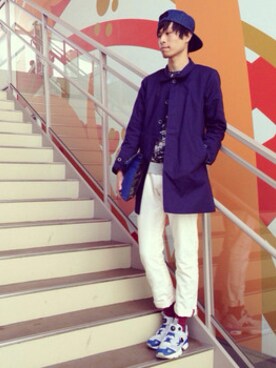 ばりのすけさん（メンズ・181cm）の冬コーディネート