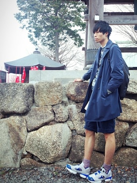 ばりのすけさん（メンズ・181cm）の春コーディネート