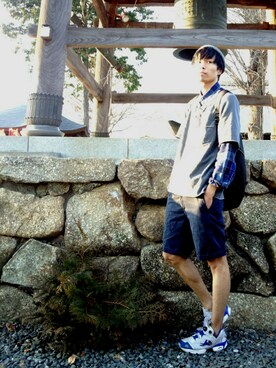 ばりのすけさん（メンズ・181cm）の春コーディネート