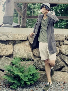 ばりのすけさん（メンズ・181cm）の春コーディネート