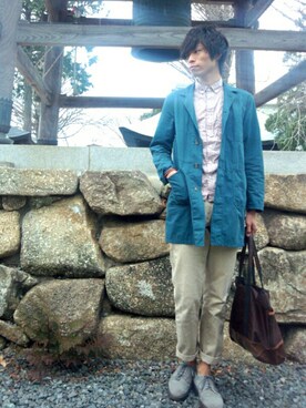 ばりのすけさん(メンズ・181cm)の春コーディネート